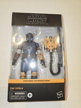Star Wars  Mandolorian The Black Series Paz Vizsla Action Figure - NIB